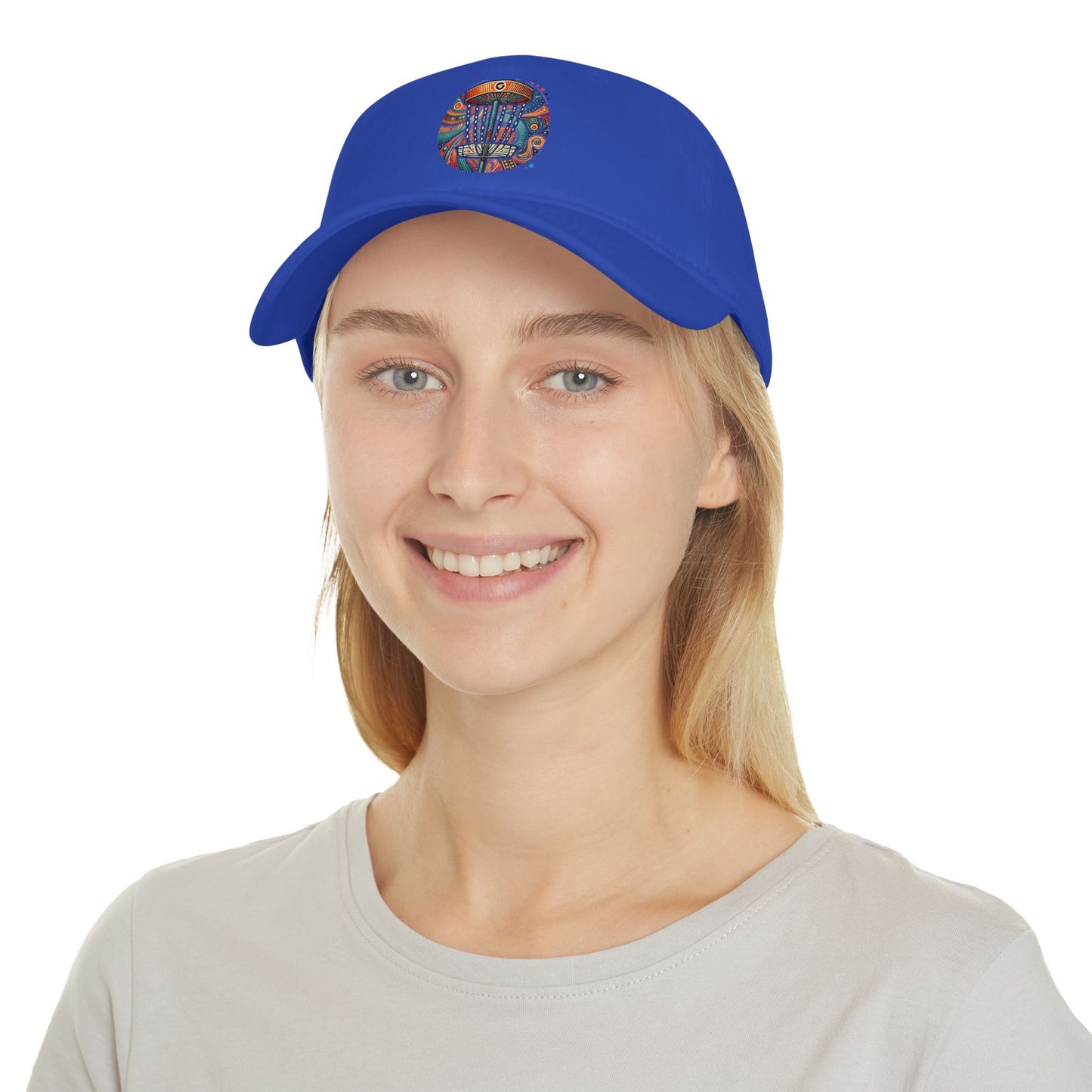 Low Profile Baseball Cap - Rocky Top Rainbow Basket Logo